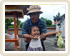 Vater und Kind auf Nusa Penida